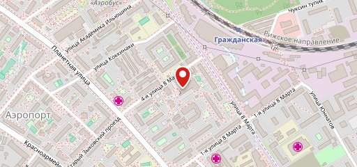 Barista на карте