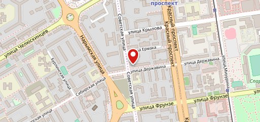 Бариста на карте