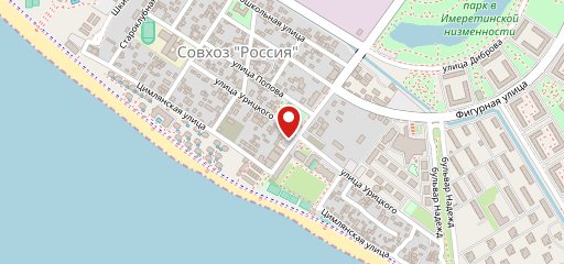 Баркас на карте