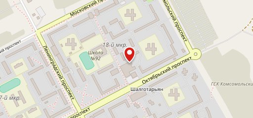 Барлей, банкетный зал на карте