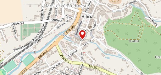 Restaurace BARMA Bílina Bílina на карте