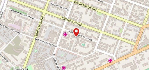 Барселона на карте