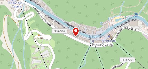 Барский Стол на карте