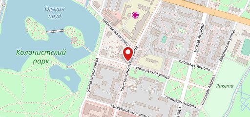 Барский уголок на карте