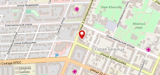 Basilico Pizza на карте