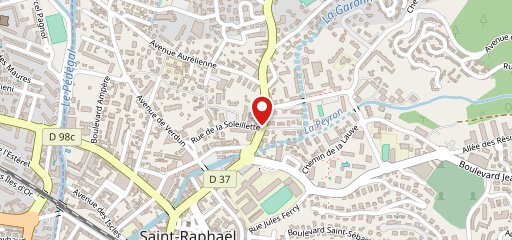 BASILINE St Raphaël на карте