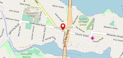 Basil's Gourmet Seafood Hunters Hill на карте