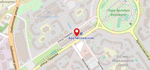 Баскин Роббинс на карте