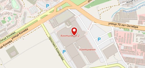 Баскин Роббинс, сеть кафе на карте
