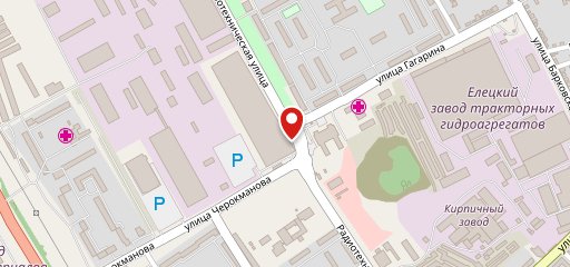 Баскин Роббинс Елец на карте