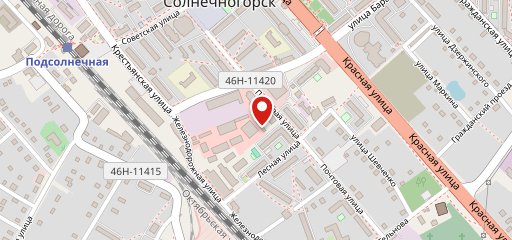 Базар Солнечногорске на карте