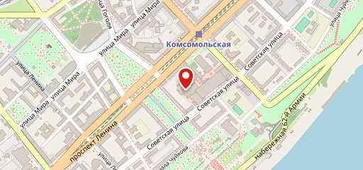 Базарная площадь на карте
