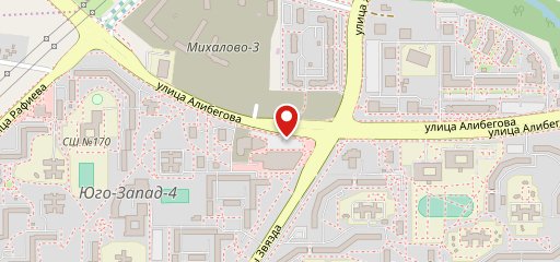 ББШ ТЦ «ТАИР»( Минск, Алибегова 13/2) на карте