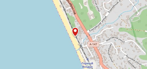 Бар на Пляже на карте