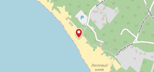 Beach Lounge Cafe Солнечный Берег на карте