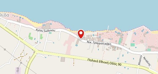 Beachcomber Bar Restaurant Stalis на карте