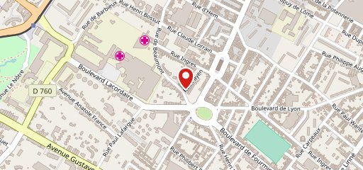 Le Bistrot de Beaumont на карте