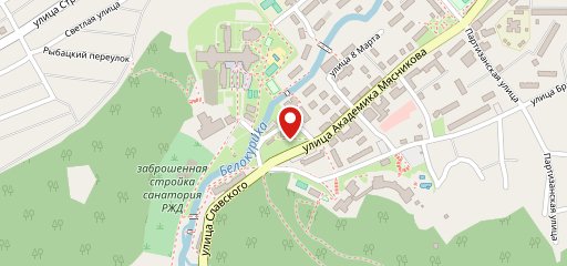 Бивер на карте