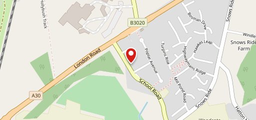 The Bee Pub, Windlesham на карте
