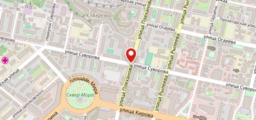 Пивной 40 на карте