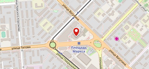 Кружка на карте