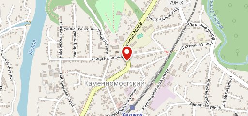 Берлога на карте