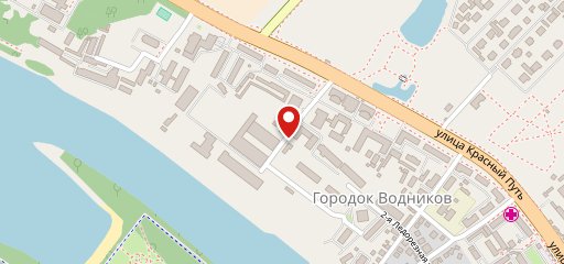 Берлога на карте