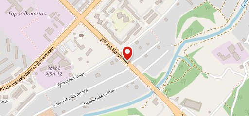 Бегемот на карте