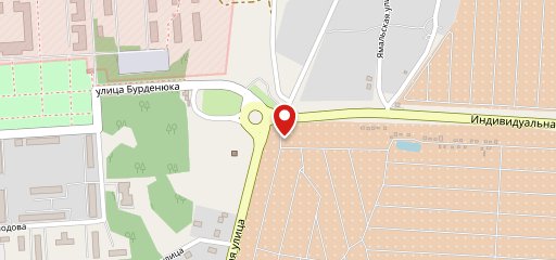 Белая березка на карте