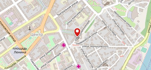 Белая береза на карте