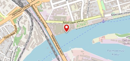 Белая Чайка на карте