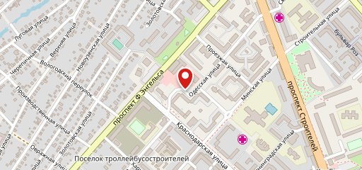 Белая Долина на карте