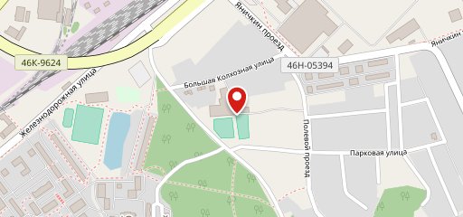 Белая лошадъ на карте