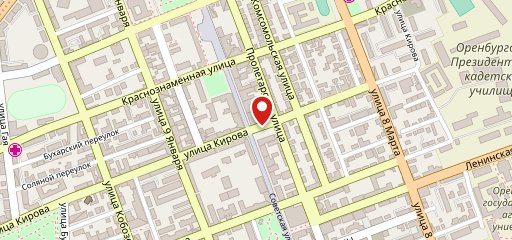 Белая Сметана на карте