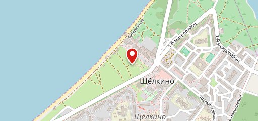 Белая волна на карте