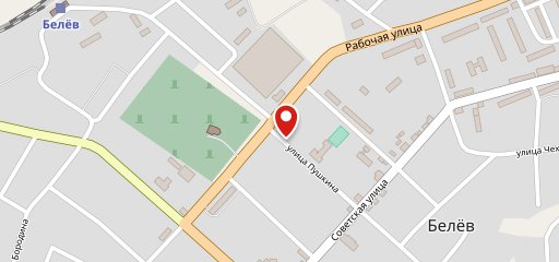 Белёвская пастила на карте