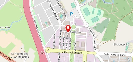 Belgrado 18 на карте