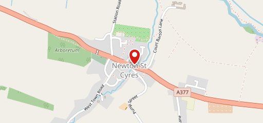 Belluno Newton St Cyres на карте