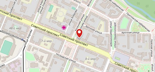 Белочка на карте