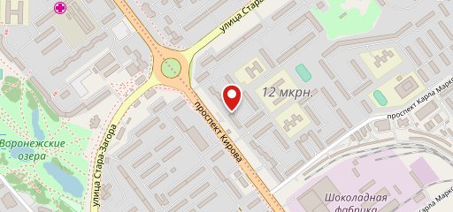 Белочкина пекарня на карте