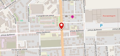 Белочкина пекарня на карте