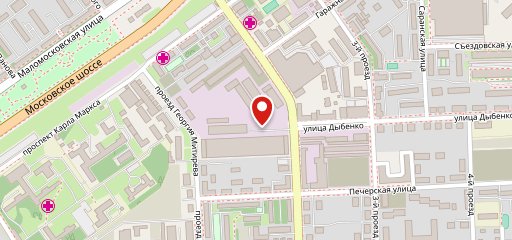 Белочкина на карте