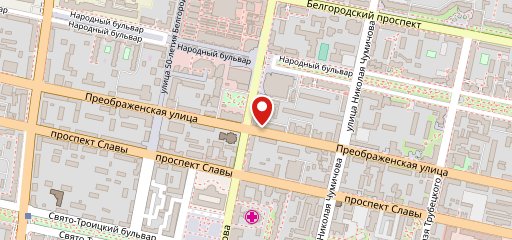 Белогорье, Кафе на карте