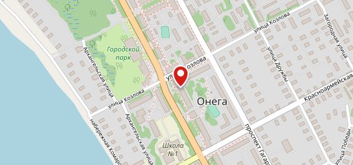 Беломорочка на карте