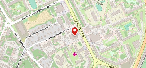 Беломорский на карте