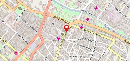 Белорусская столовая на карте