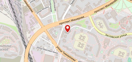 Белорусский дворик на карте