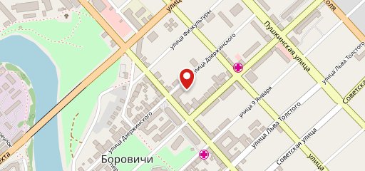 Белоснежка на карте