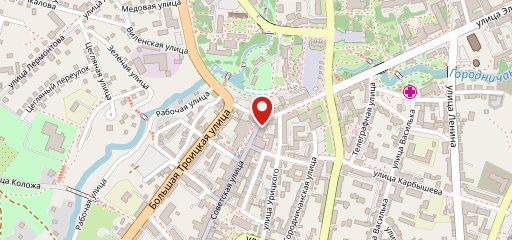 Беласток на карте