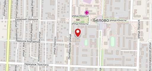 Беловские зори на карте